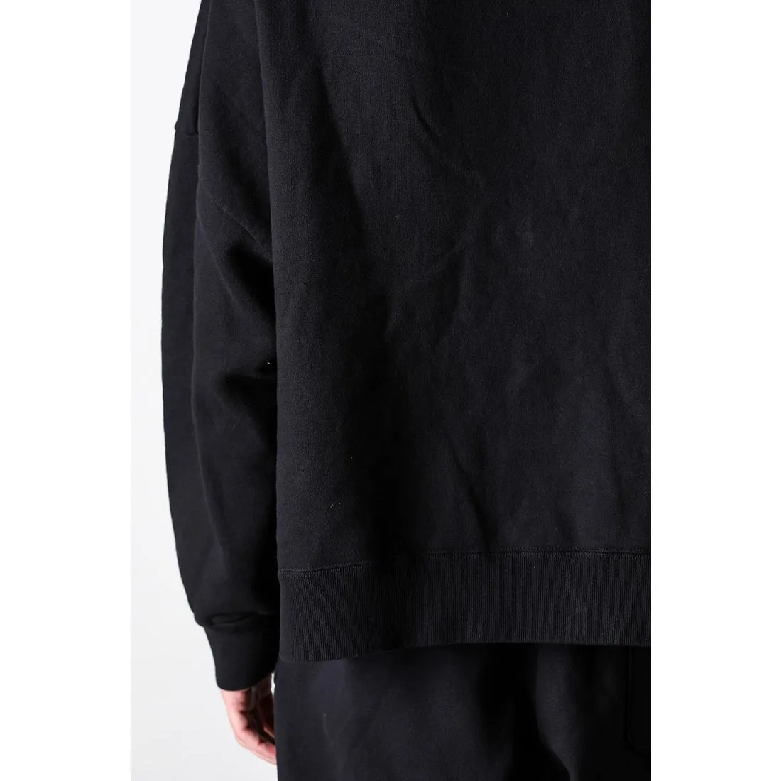 SAINT Mxxxxxx RIBON SAINT HOODIE/BLK The latest SAINT basic loose hoodie, black S-XL, original uniform high weight and light fleece sweatshirt fabric, custom woven and dyed, original loose short fat version, unchanged from the knife, original flavor, original accessories, fruit main mark/wash mark/cherub mark complete, ready-to-wear pre-shrunk without deformation after washing